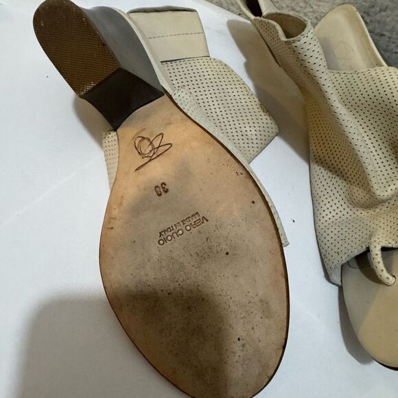 Zero + Maria Cornejo leather sandals sling back size 38 - Picture 6 of 8